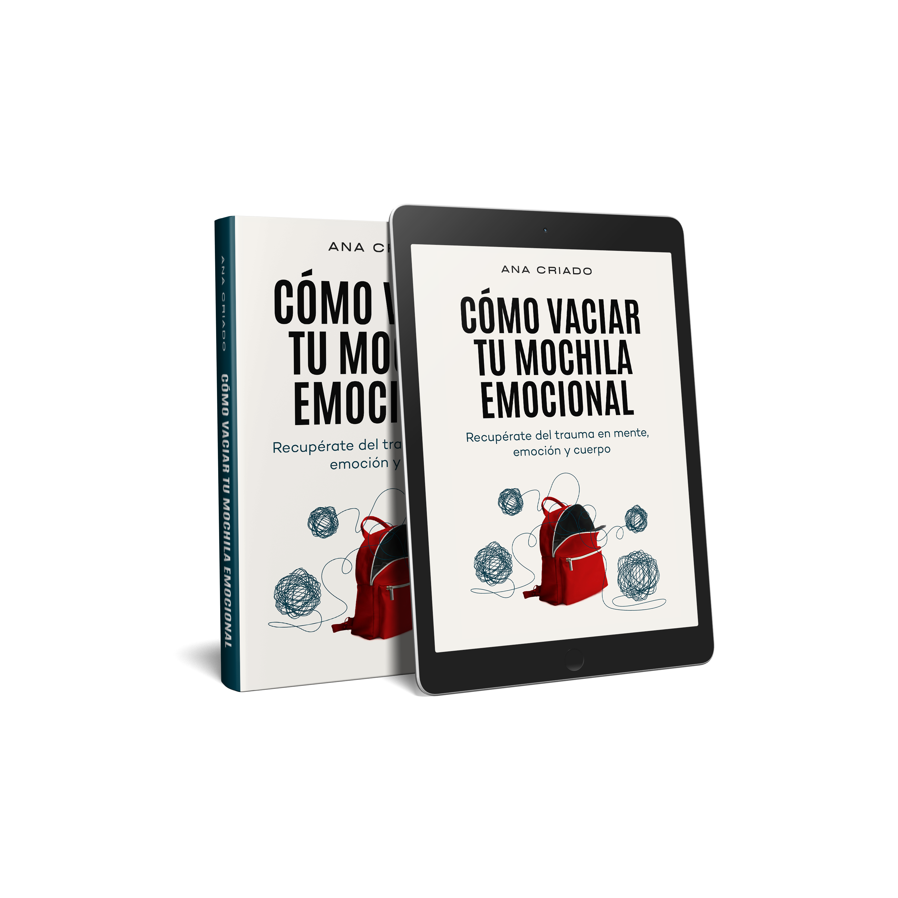 portada libro - CÓMO VACIAR TU MOCHILA EMOCIONAL